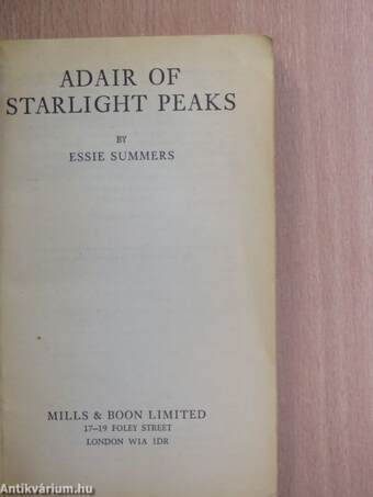 Adair of Starlight Peaks