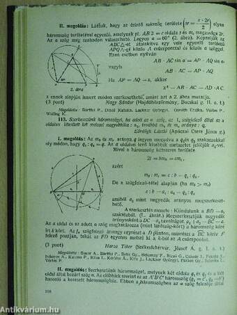 Középiskolai matematikai lapok 1953-1954. (fél évfolyamok)