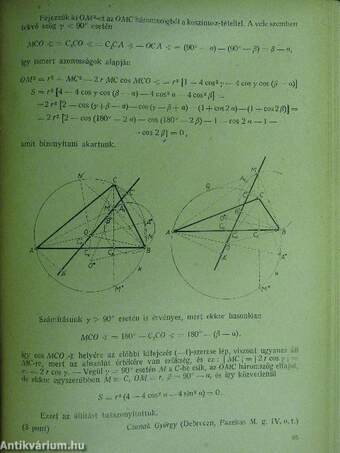 Középiskolai matematikai lapok 1959-1960. (fél évfolyamok)