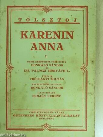 Karenina Anna I-IV.