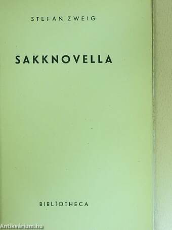 Sakknovella