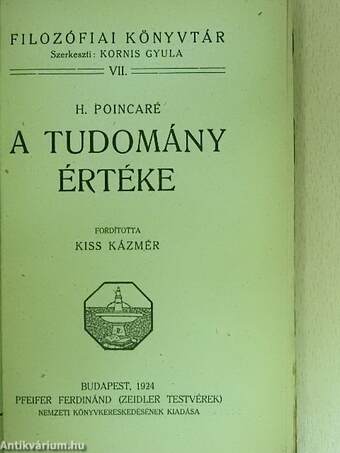 A tudomány értéke