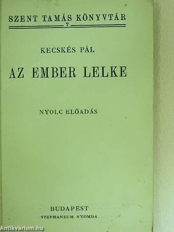 Az ember lelke