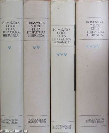 Primavera y flor de la literatura hispanica I-IV.