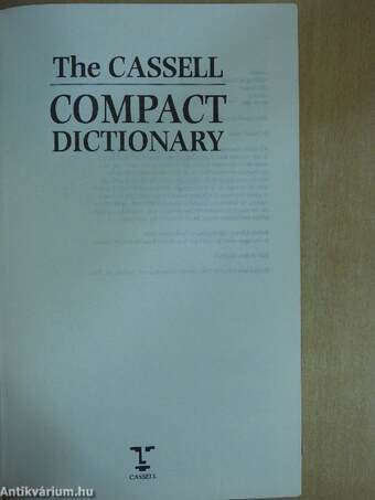 The Cassel Compact Dictionary