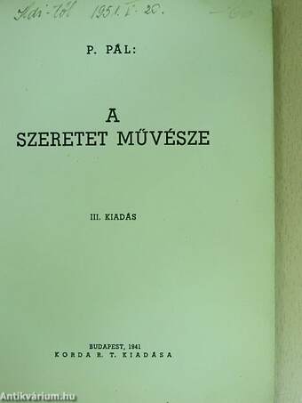 A szeretet művésze