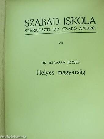 Helyes magyarság