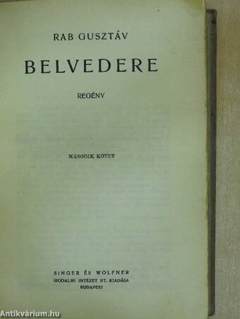 Belvedere I-II.