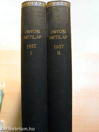 Orvosi Hetilap 1937. január-december I-II.
