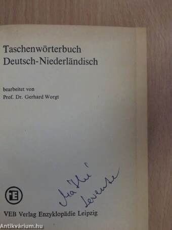 Taschenwörterbuch Deutsch-Niederländisch