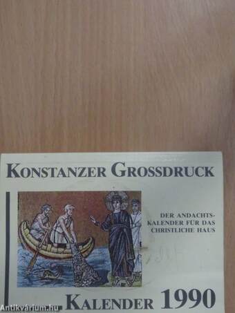 Konstanzer Großdruckkalender 1990