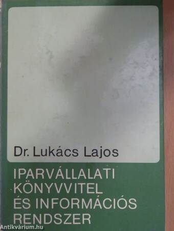 Iparvállalati könyvvitel és információs rendszer