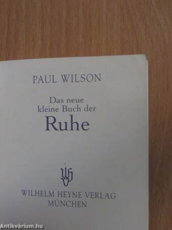 Das neue kleine Buch der Ruhe