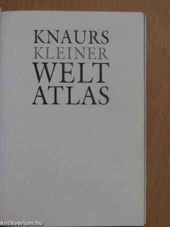 Knaurs Kleiner Welt Atlas