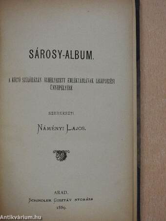 Sárosy-album