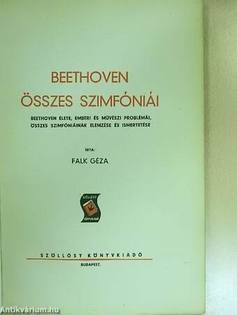 Beethoven összes szimfóniái