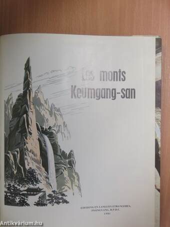 Les monts Keumgang-san