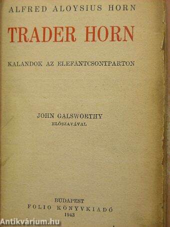 Trader horn