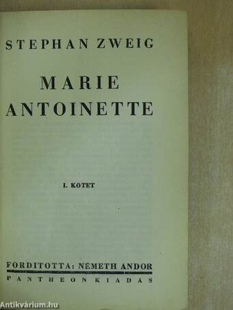 Marie Antoinette I-II.