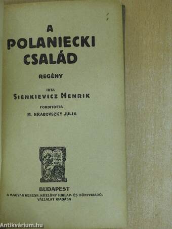 A Polaniecki család