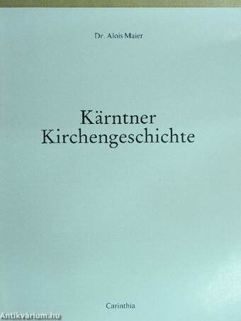 Kärntner Kirchengeschichte