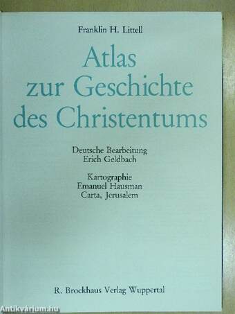 Atlas zur Geschichte des Christentums