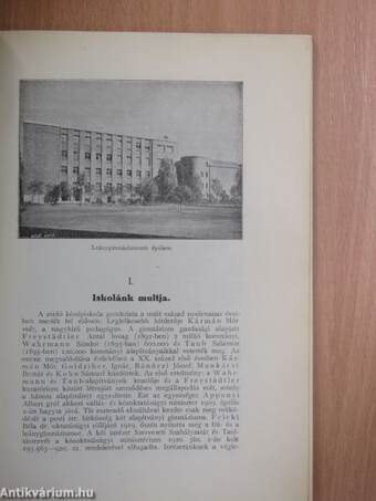 A Pesti Izraelita Hitközség Leánygimnáziumának értesítője az 1936-1937. iskolai évről