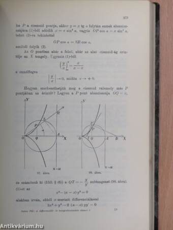 A differenciál- és integrálszámítás elemei I-II.