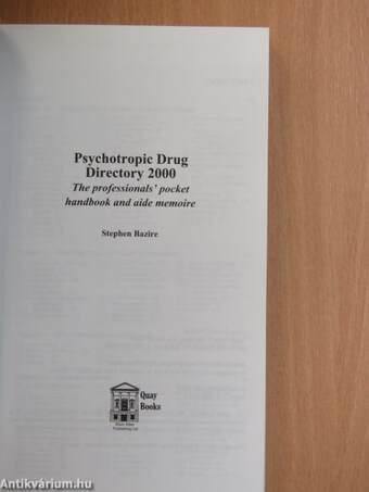 Psychotropic Drug Directory 2000