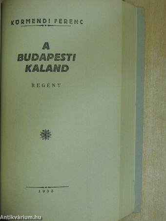 A budapesti kaland I-II.