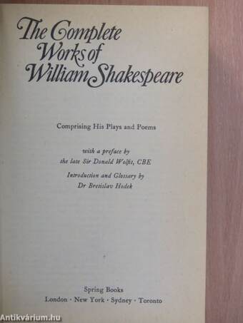 The Complete Works of William Shakespeare