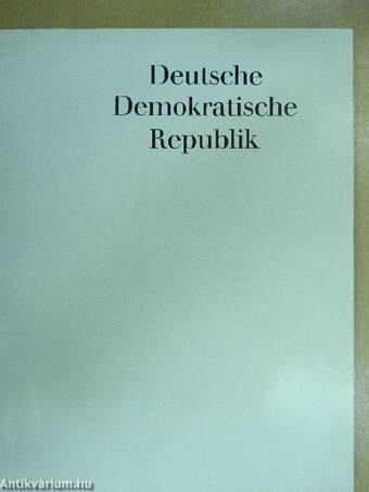 DDR - Deutsche Demokratische Republik