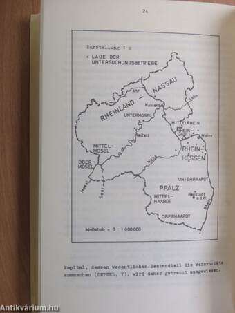 Kapitalbesatz, Arbeitsaufwand und Kostenstruktur in der Kellerwirtschaft von weinbaulichen Erzeugerbetrieben.