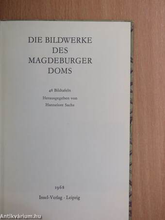 Die Bildwerke des Magdeburger Doms