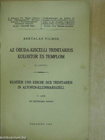 Az Óbuda-Kiscelli trinitárius kolostor és templom