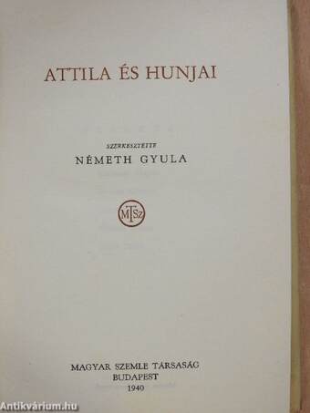 Attila és hunjai