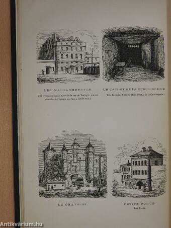 Les prisons de Paris sous la révolution (Szabó Dezső könyvtárából)