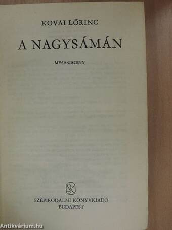 A Nagysámán