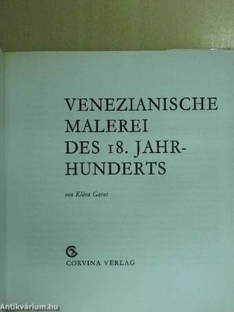 Venezianische Malerei des 18. Jahrhunderts