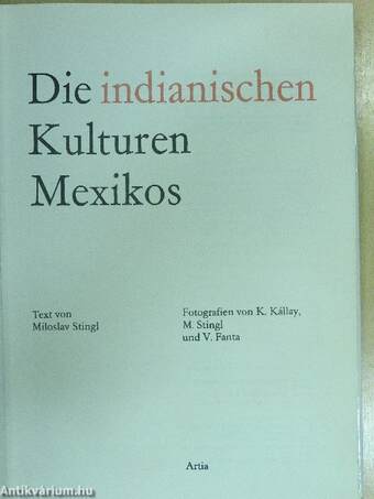 Die indianischen Kulturen Mexikos