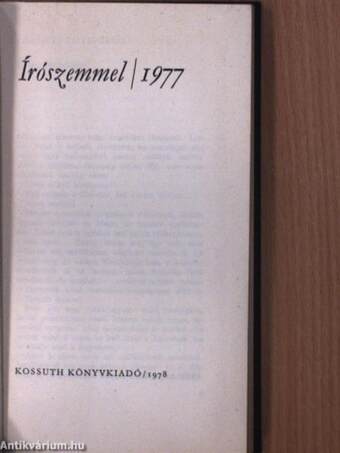 Írószemmel 1977