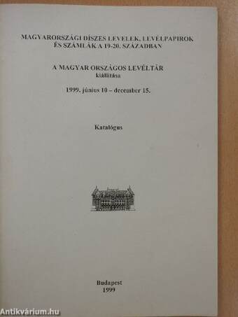 Magyarországi díszes levelek, levélpapírok és számlák a 19-20. században