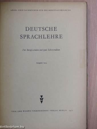 Deutsche sprachlehre