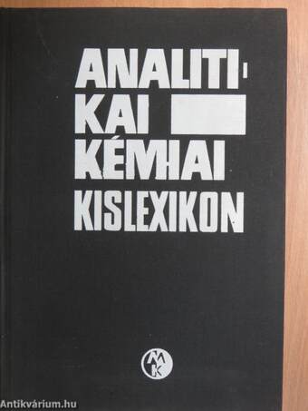 Analitikai kémiai kislexikon