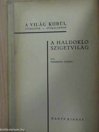 A haldokló szigetvilág