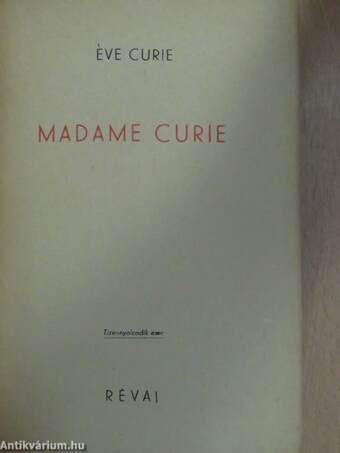 Madame Curie