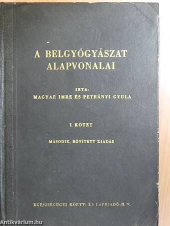 A belgyógyászat alapvonalai I. (töredék)