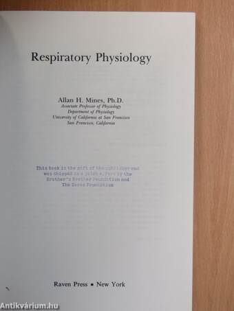 Respiratory Physiology