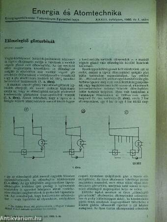 Energia és Atomtechnika 1980. január-december