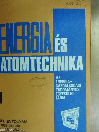 Energia és atomtechnika 1988. január-december